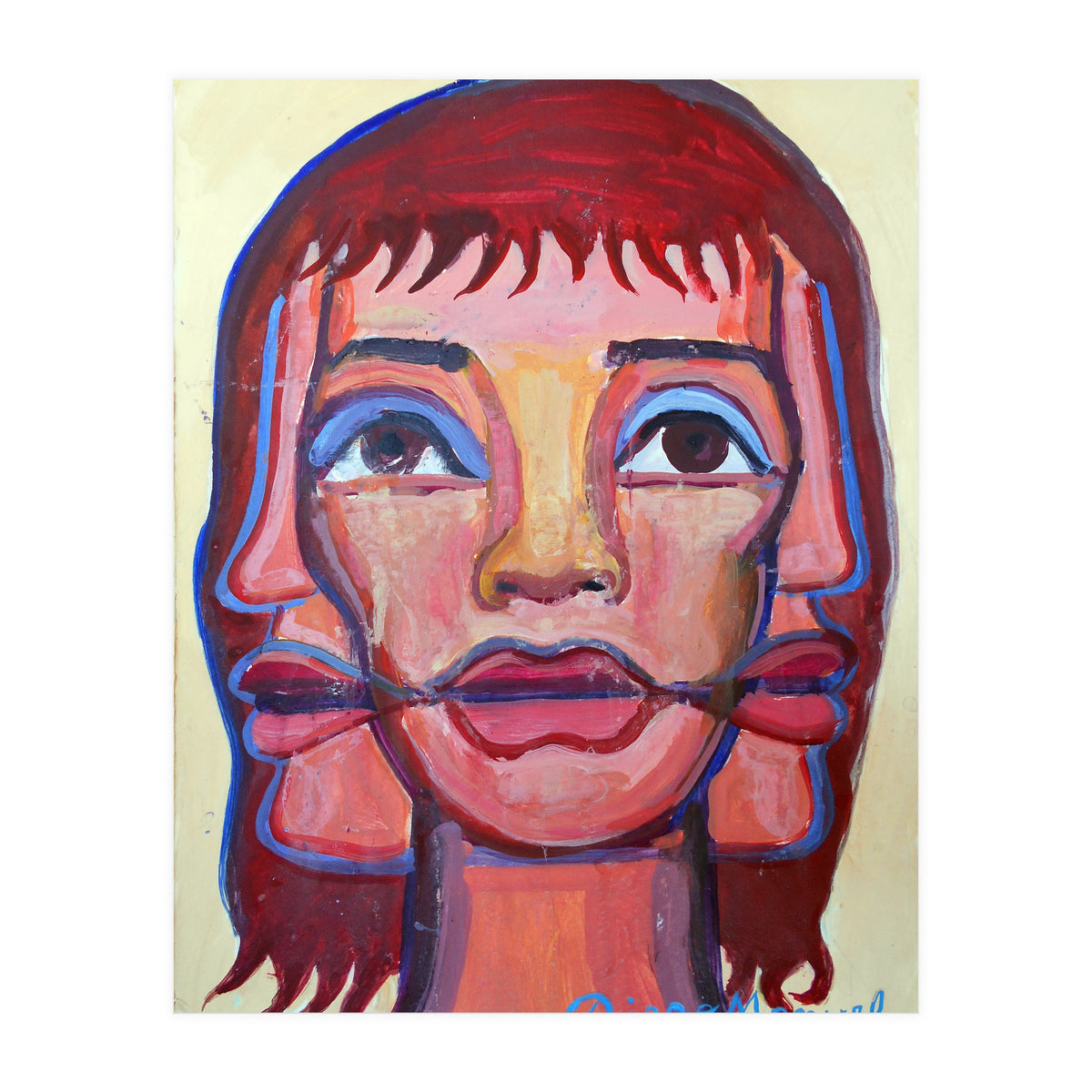 Cabeza De Mujer 4 (Print Only)