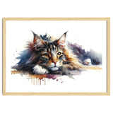Maine Coon Resting Portrait thumbnail