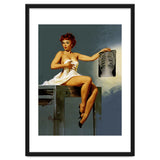 Pin Up Sexy Girl At The Doctor thumbnail