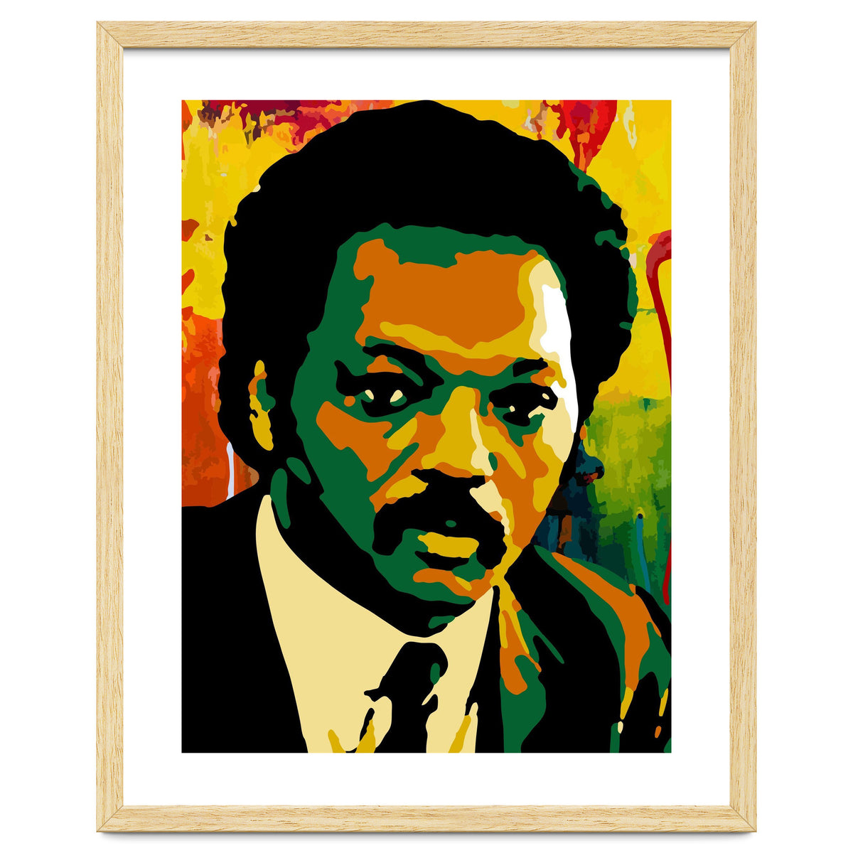 Jesse Jackson Colorful Abstract Art 2