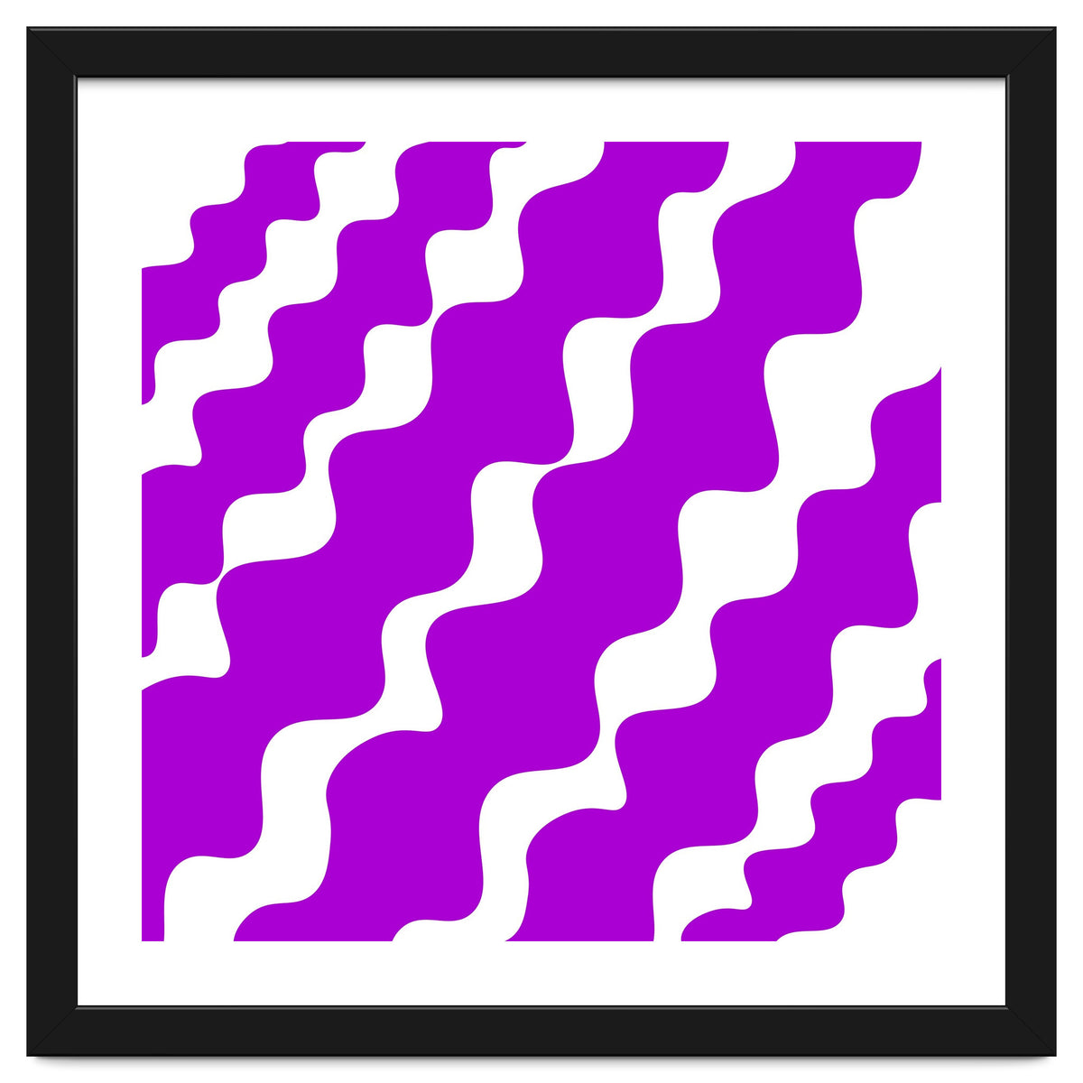 Purple Wavy Pattern