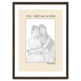 Two Venetian Women – Eugene de Blaas (ascii art) thumbnail