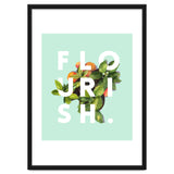 Flourish #society6 #buyart #typography #artprint thumbnail