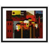 Die Arbeitsmaenner - The Workmen. Oil on canvas. thumbnail