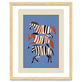 Striped Running Horses thumbnail