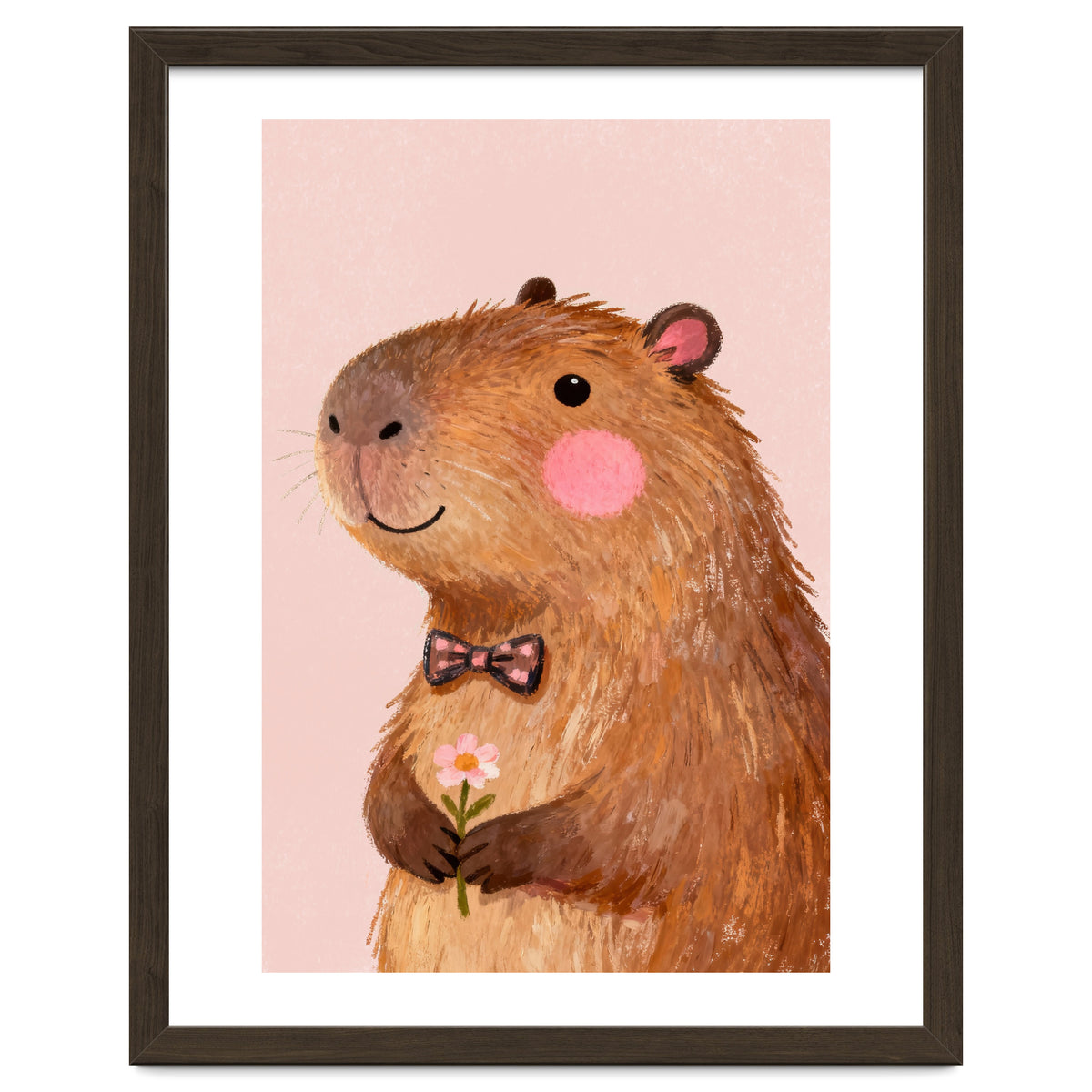 Capybara Kindergarten Nursery Art