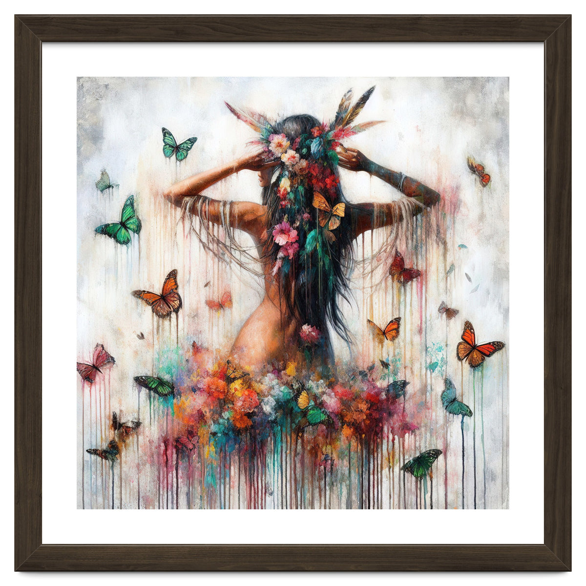 Floral Butterfly Reverie