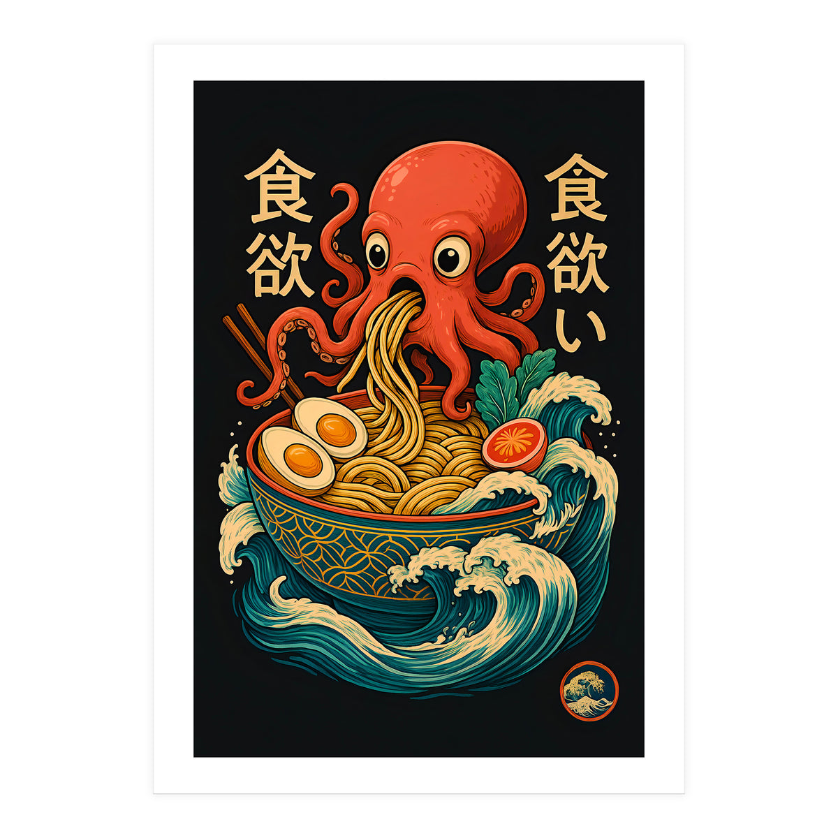 Ramen Octopus (Print Only)