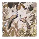 Vintage Sepia Exotic Peacocks Jungle (Print Only) thumbnail