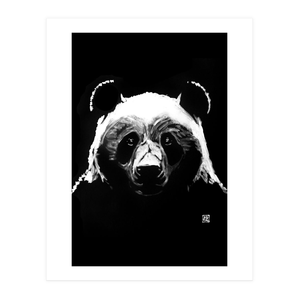 Black Panda (Print Only)