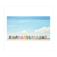Beach cottages (Print Only)