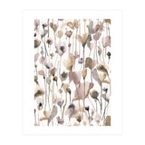 Watercolour Terracotta Wild Flowers (Print Only) thumbnail