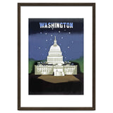 Washington, White House at Night thumbnail
