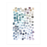 Watercolor Geometric Square Shapes Cozy (Print Only) thumbnail