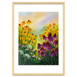 Impasto Wildflower Meadow Painting thumbnail