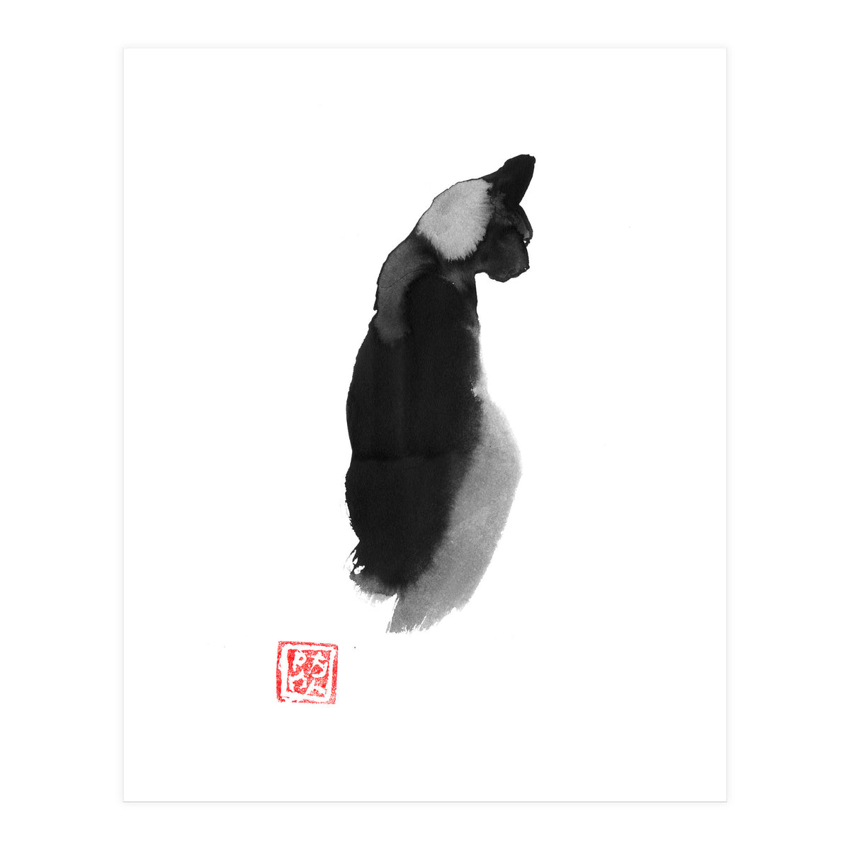 Cat Back 02 (Print Only)