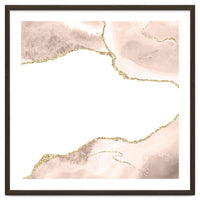 Ivory & Gold Agate Texture 09