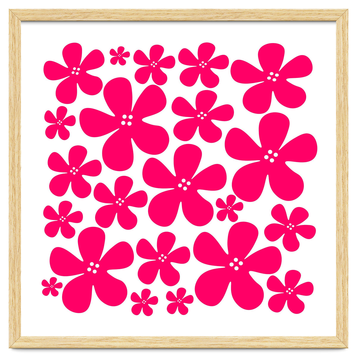 Pink Flowers Pattern