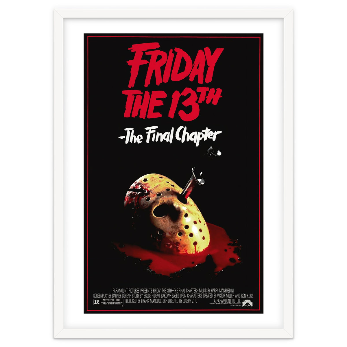 FRIDAY THE 13TH. THE FINAL CHAPTER (1984).