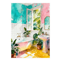 Matisse Inspired Bathroom (Print Only)