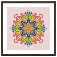 Colorful abstract mandala