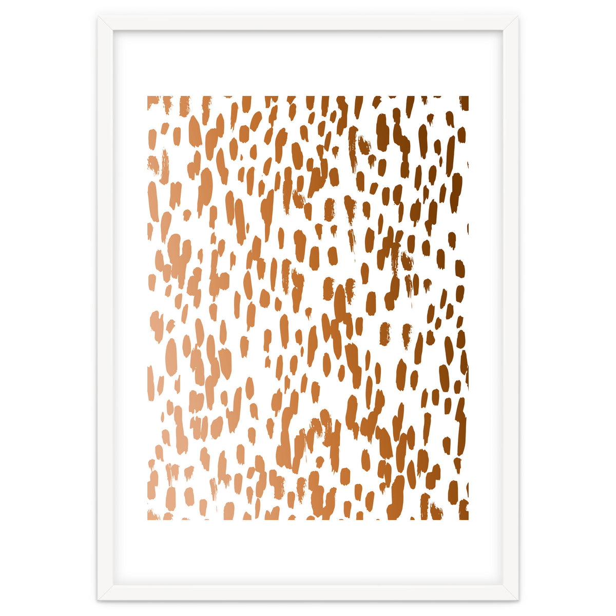 Copper Brushstrokes #society6 #decor #interiors
