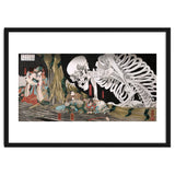 Utagawa Kuniyoshi – Mitsukuni Defying the Skeleton Specter (1910) | Dramatic Japanese Ukiyo-e Masterpiece thumbnail