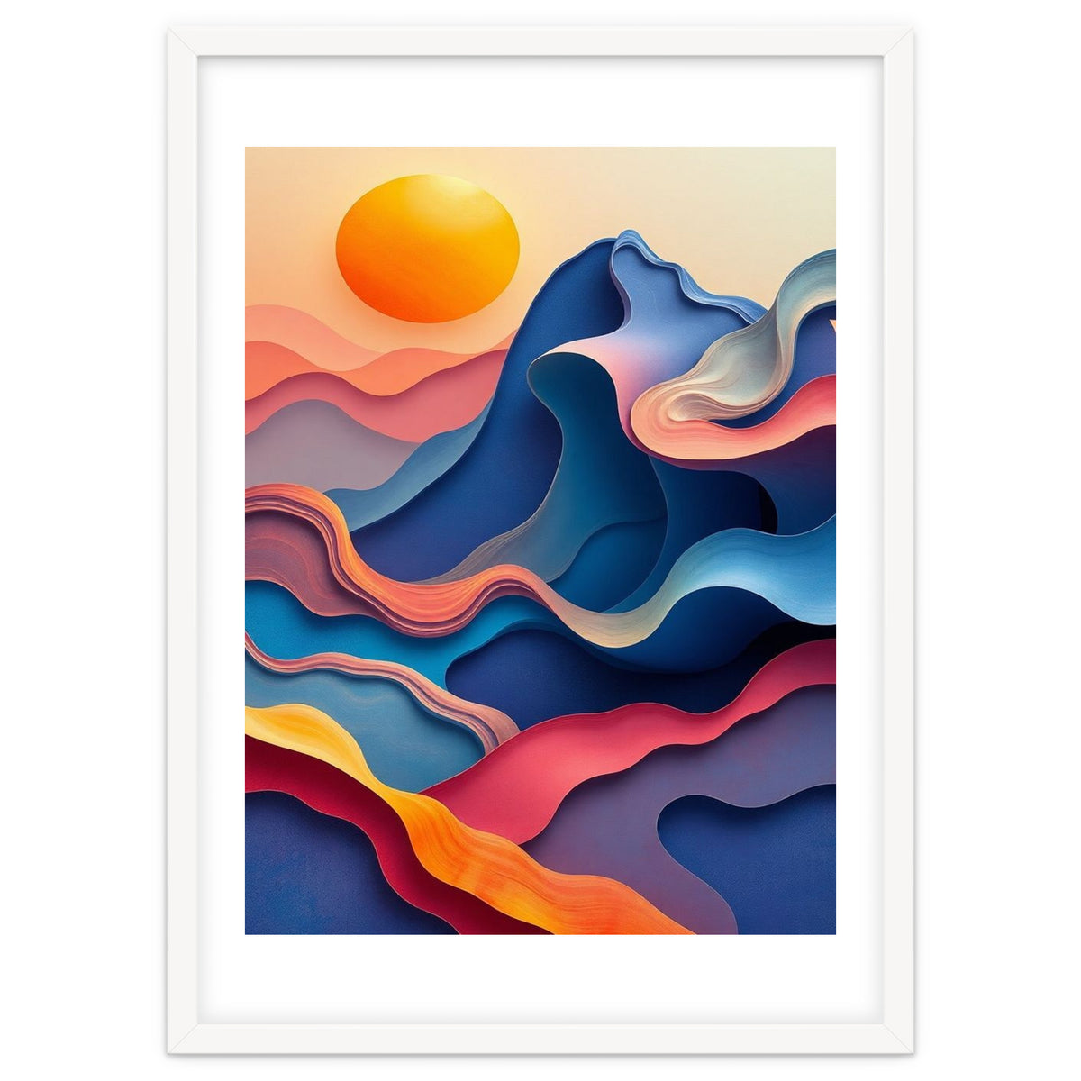 Sunset Over the Reef