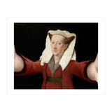 Margaret van Eyck - Jan van Eyck - Selfie (Print Only) thumbnail