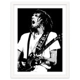 Neil Young Musician Legend in Grayscale thumbnail