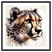 Watercolor Cheetah
