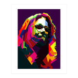 Ozzy Osbourne Black Sabbath Classic Rock Pop Art WPAP (Print Only) thumbnail