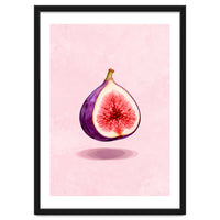 Fresh Figs, Watercolor Fruit, Mediterranean Still Life