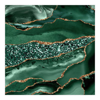 Agate Glitter Ocean Texture 16 (Print Only)