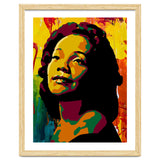 Coretta Scott King Colorful Abstract Art 2 thumbnail