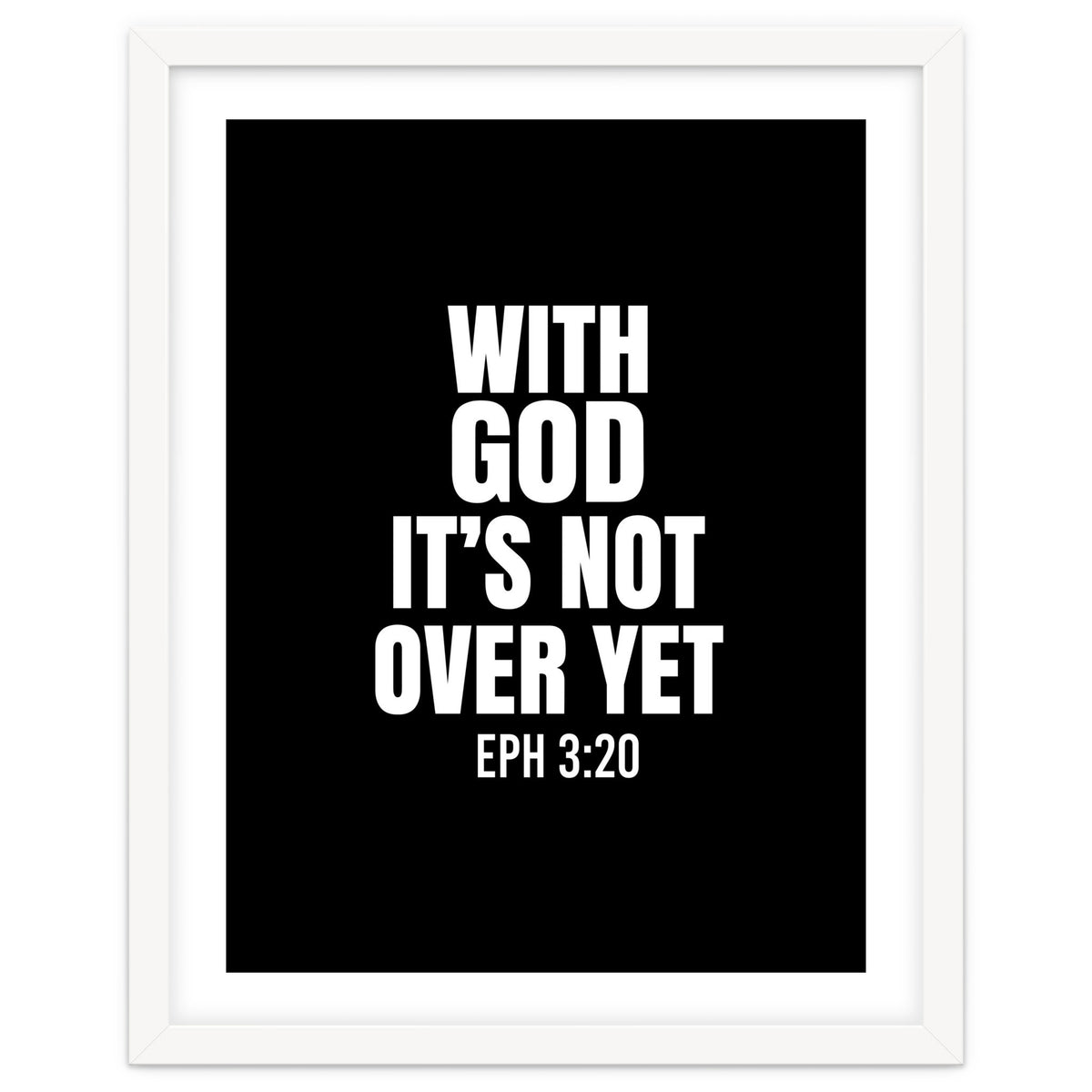 With God Its Not Over Yet