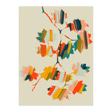 colorful hanging maple leaves (Print Only) thumbnail
