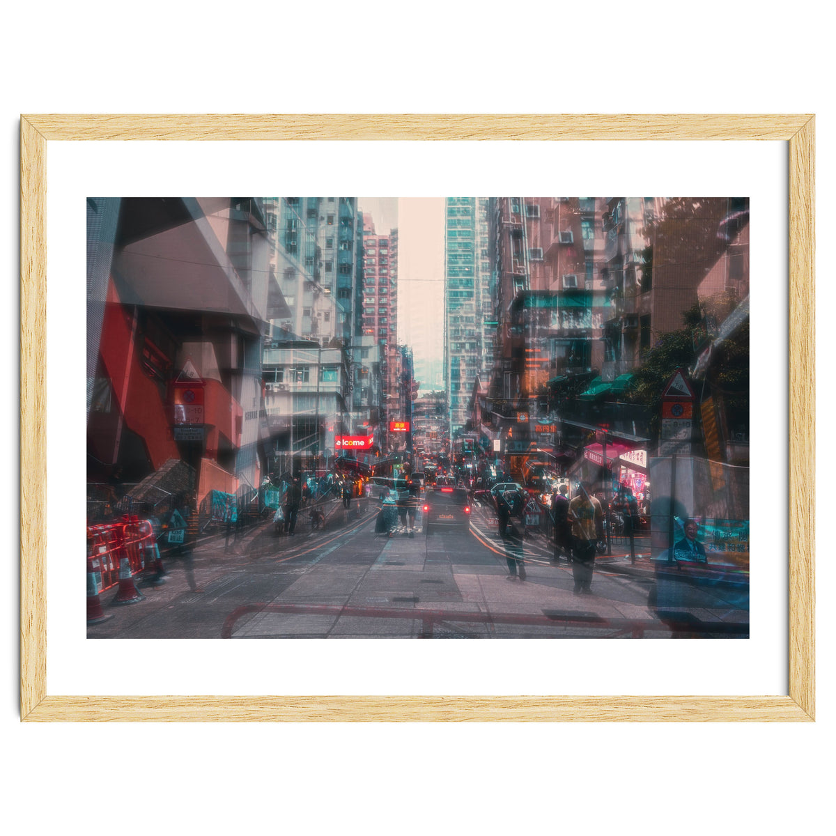 Street Photography - Double Exposure Sai Ying Pung