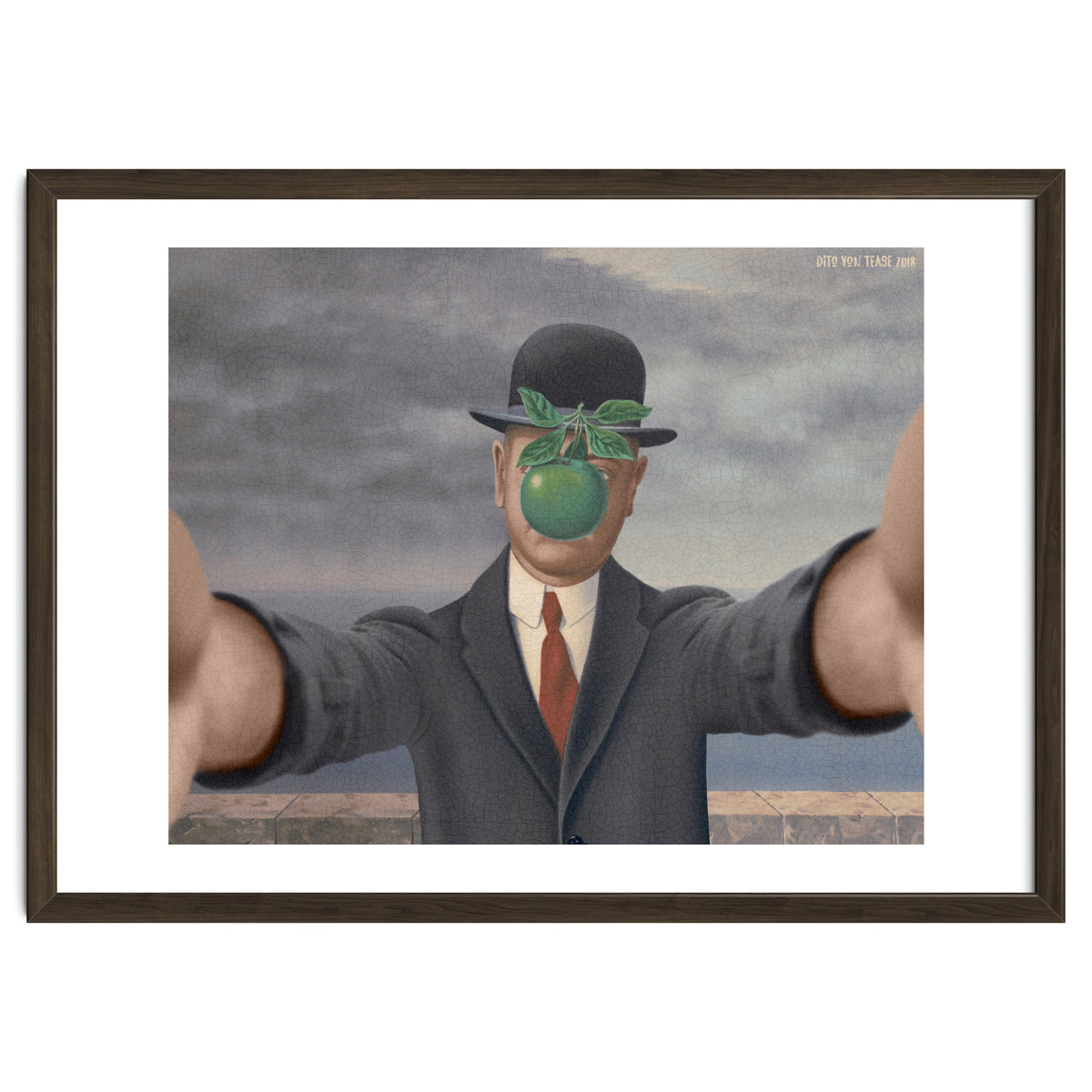 The Son Of Man - Magritte - Selfie