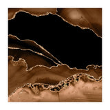 Brown & Gold Agate Texture 14 (Print Only) thumbnail