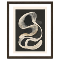 Monochrome Flow Abstract Line Movement