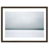 Winter seascape - Snow beach