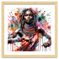 Beaded Majesty Dancer Portrait