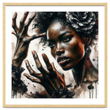 Noir Flamenco Hands Portrait thumbnail