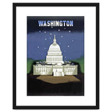 Washington, White House at Night thumbnail