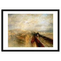 Joseph Mallord William Turner / 'Rain, Steam and Speed (The Great Western Railway)', 1844.