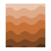 Brown gradient design  (Print Only)