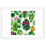The Tropic, Banana Leaves Tropical Jungle Botanical, Palm Plants Monstera Nature, Bohemian Plants Floral thumbnail