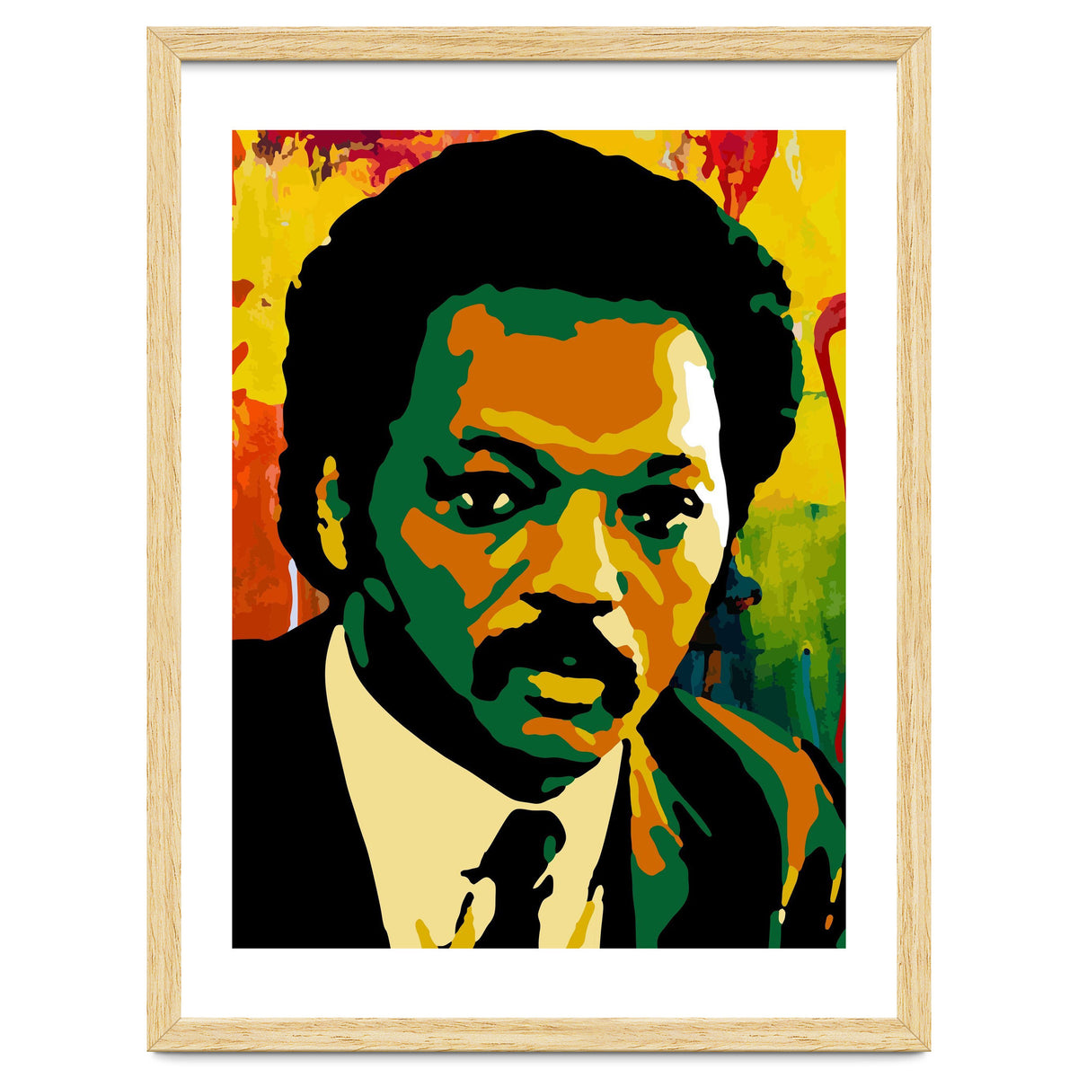 Jesse Jackson Colorful Abstract Art 2