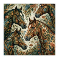 Wild Horses In Bloom (Print Only)